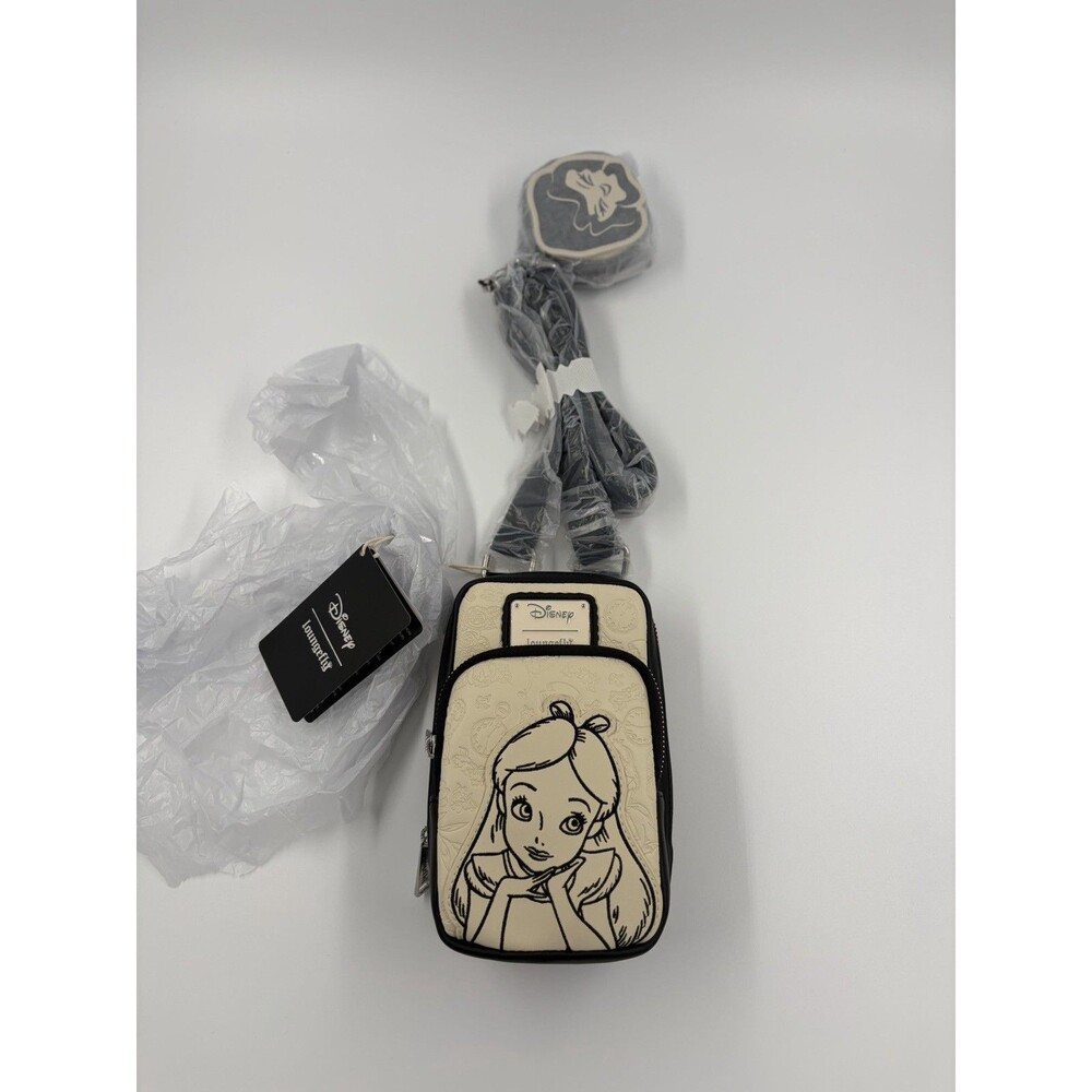 Loungefly Disney Alice in Wonderland Sling Bag Crossbody Backpack Coin Purse